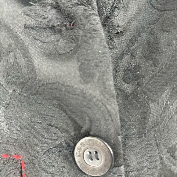 Desigual Black Brocade Blazer - Picture 4 of 15